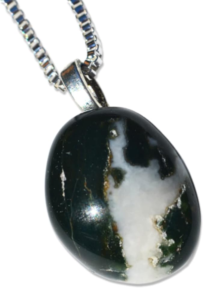 DejaVu Designs Custom Black Sardonyx Stone Sterling Silver Necklace