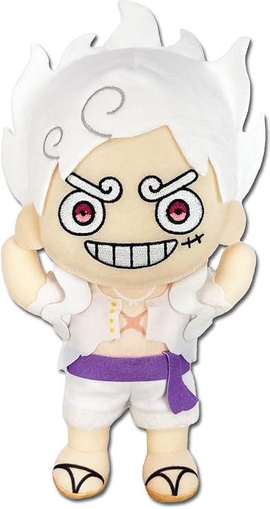 Great Eastern Entertainment One Piece - Gear 5 Luffy (Arms Raised) Plush