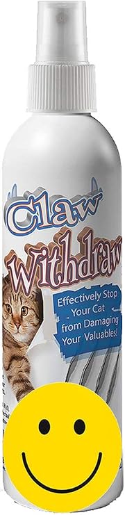 Pet MasterMind Claw Withdraw Anti Scratch Cat Spray Deterrent for Furniture - Natural Cat Deterrent Indoor Use 4oz (4oz)