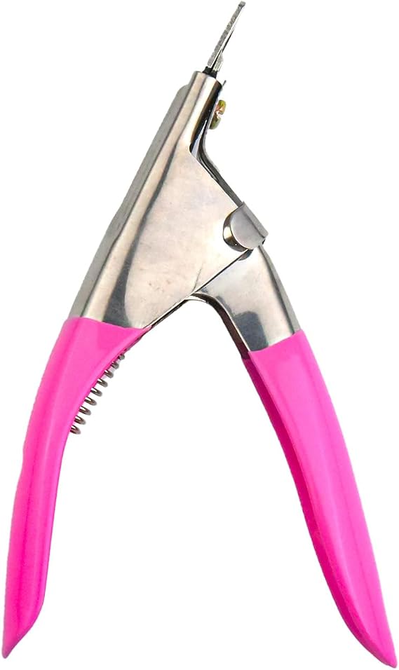 Pink Nail Clippers for Fingernail Manicure Tool Pink Nails Scissors