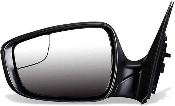 DNA Motoring OEM-MR-HY1320221 Factory Style Powered+Heated Driver/Left Side View Door Mirror, Black