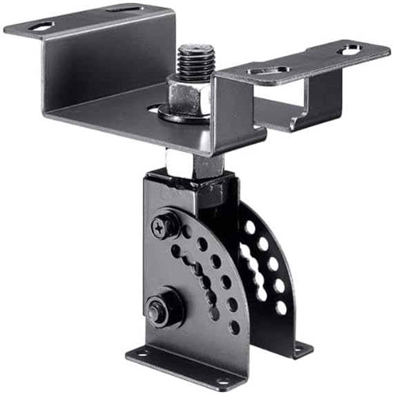 TOA HY-CW1B Ceiling Mount Bracket, Black for use with HX-5 Compact Array Speaker System, Designed for Indoor Use