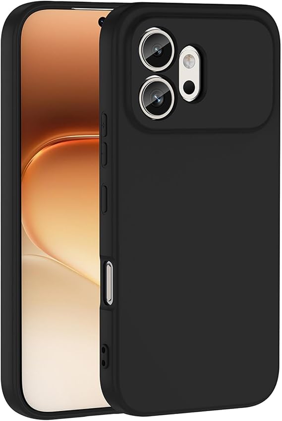 Microsonic Honor 400 Pro için Kılıf Groovy Soft Siyah [Honor 400 Pro ile Uyumlu Kılıf - Siyah]