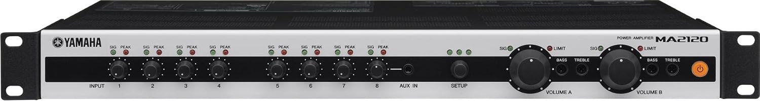 Yamaha MA2120 audio amplifier Black,Grey