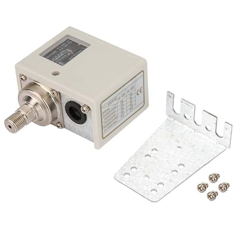 24V~380V Pressure Switch,Electronic G1/4 Pressure Control Switch Air Compressor Pressure Controller for Air Water Compressor Pressure Switch