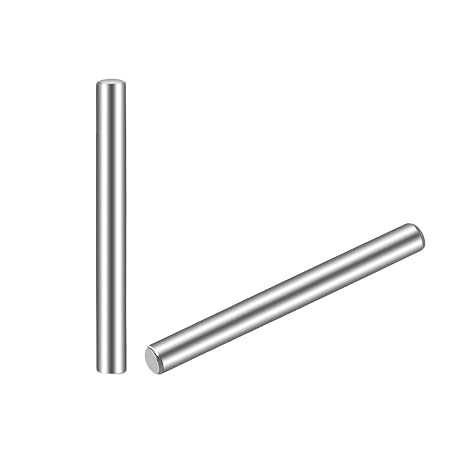 uxcell 2.5 x 25mm(Approx 3/32") Dowel Pin 304 Stainless Steel Pegs Support Shelves 30Pcs