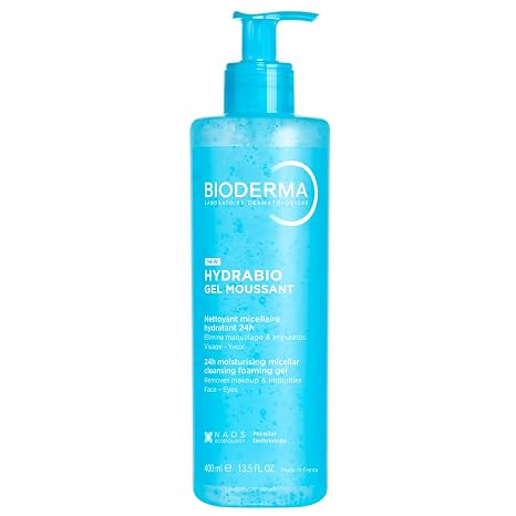 Bioderma Hydrabio Foaming Gel Gentle Cleanser Dehydrated Skin