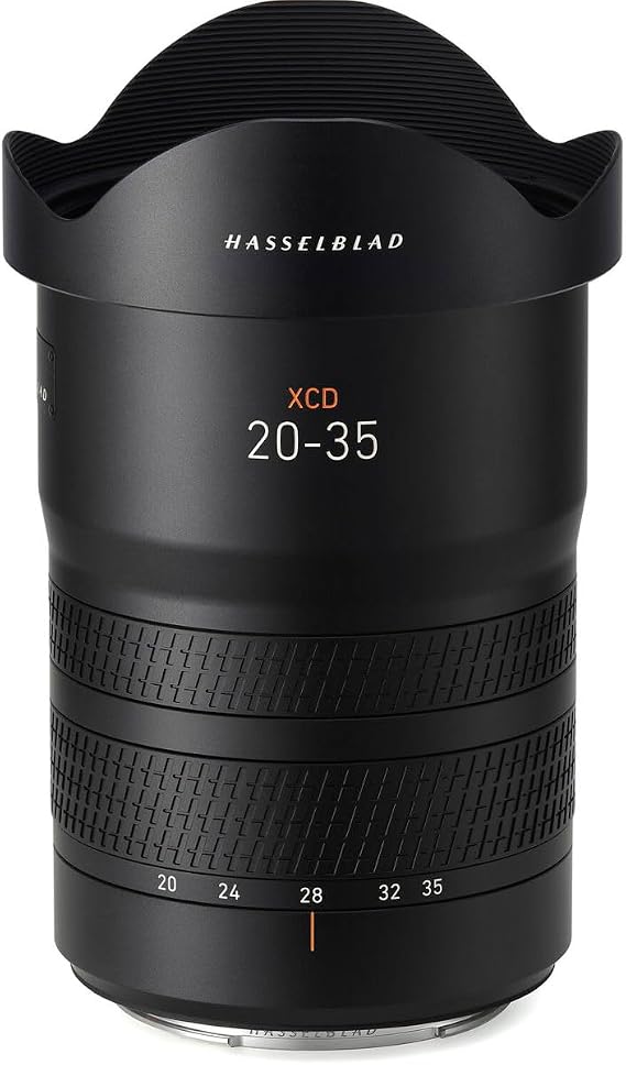 Hasselblad XCD 20-35mm f/3.2-4.5 E Lens | Ultra-wide zoom lens with f/3.2 aperture and stepping motor for landscapes, interiors and environmental portraits