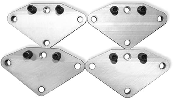 JessEm 02027 Insert Plate Corner Leveling Pads for Personal Router Tables