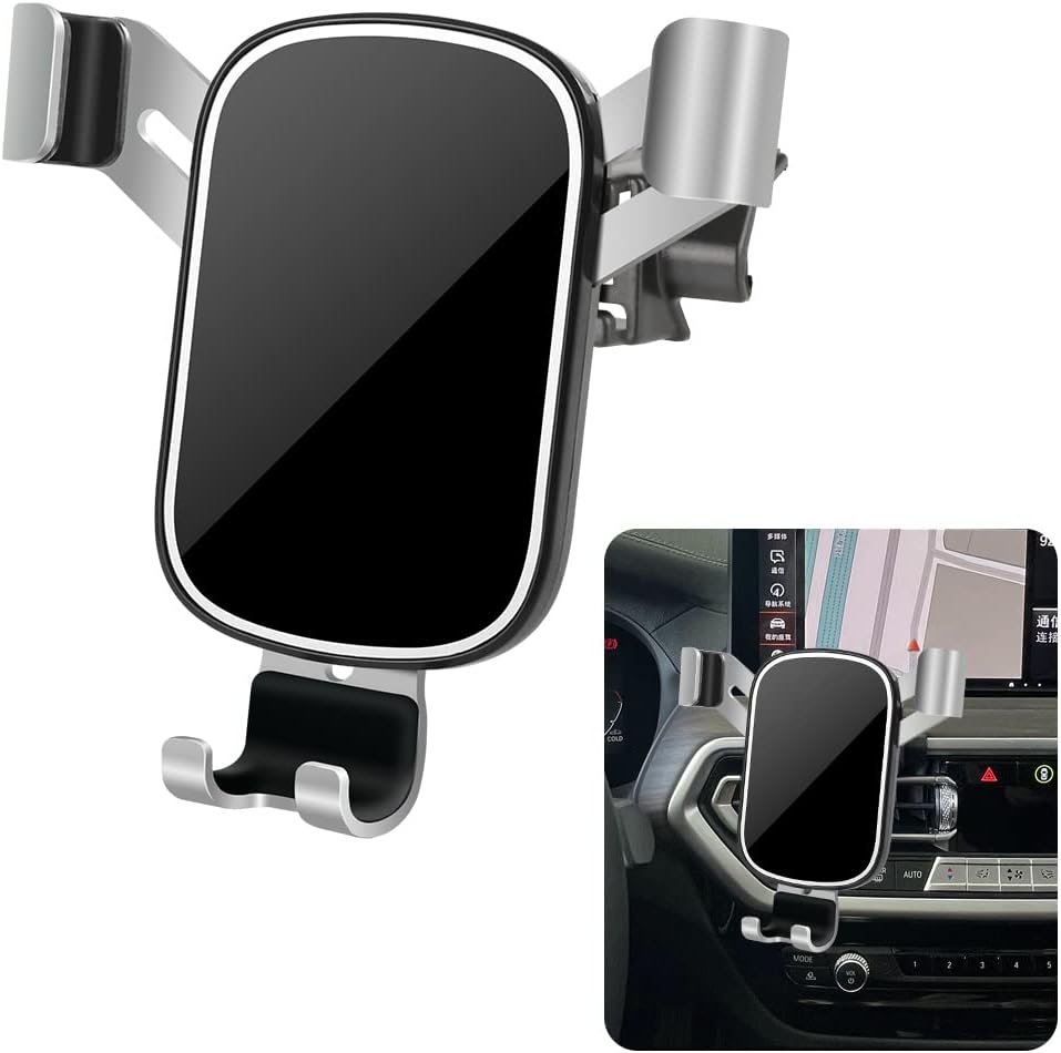 Car Phone Holder for BMW X3 X3-M 2022-2024 and BMW X4 X4-M 2022 2023 2024 2025 SUV Auto Interior Accessories Best Cell Phones Mount Cellphone Mobile Cradle Charging Navigation GPS Screen Stand
