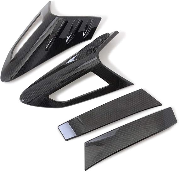 Kadore for Toyota C-HR 2018-2024 Carbon Fiber Tail Light Cover Trim 4-pc