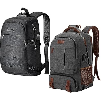 Tzowla Laptop Backpack Canvas Backpack for men