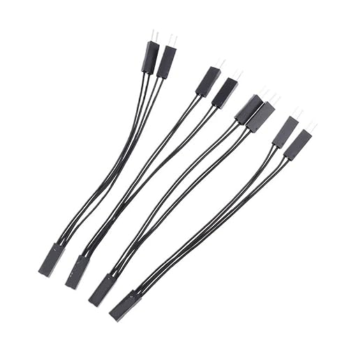 14Pcs Motherboard Switch Power SWReset SWHDD LEDPower LED 1 to 2 Double Adapter Cable Support Dual Boot4PcsSet