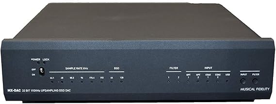 Musical Fidelity MX-DAC Digital-to-Analog Converter (Black)