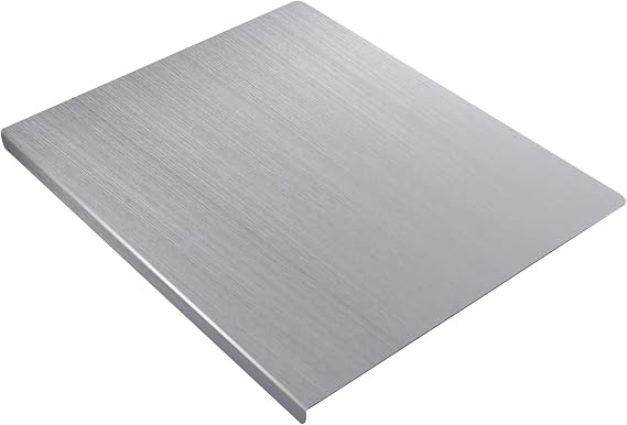 Cutting Boards, Heavy Extra Large 304 Stainless Steel Cutting Mats Chopping Baking Pastry Boards (Size : 60X50cm)