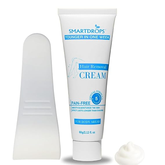 Painless Hair Removal Cream | Hair Remover For Body, Legs, and Underarms | Hair Removal Body Cream For Unwanted Hair | Intimate Private Hair Removal Cream for Men and Women