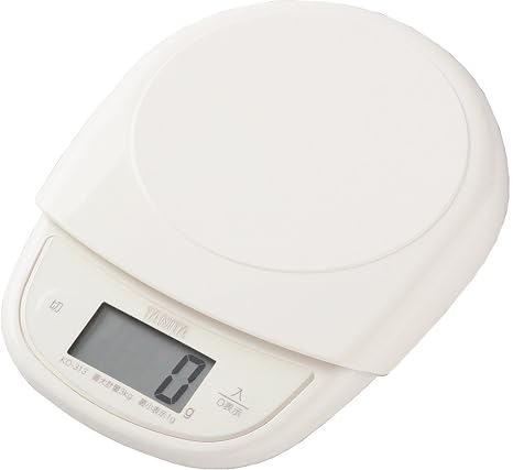 Tanita KD-313 IV Cooking Scale, Kitchen Scale, Cooking, Made in Japan, Digital, 6.6 lbs (3 kg), 0.4 oz (1 g) Unit, Ivory