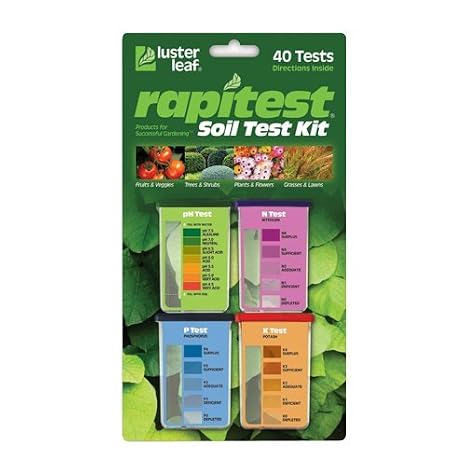 Luster Leaf 1601 Rapitest Soil ytXxj Test Kit, 40 Count (2 Pack)
