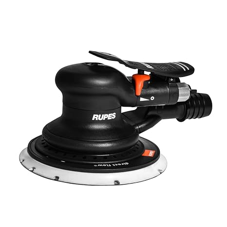 RUPES Skorpio III 150mm/6" backing pad, Hook and Loop, non-vac, 9mm orbit