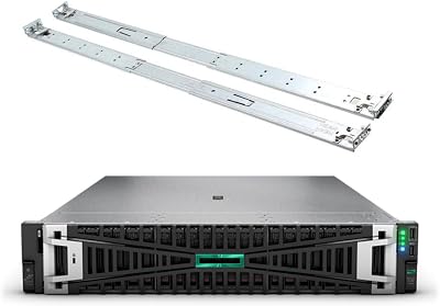 HPE ProLiant DL380 Gen11 2U Rack Server Bundle with Dual Xeon 4410y 12-Core 2GHz, 512GB DDR5 Memory, 30.72TB Enterprise SATA SSD, RAID, Dual Power, iLO, Rail Kit and Windows Server 2022 Standard