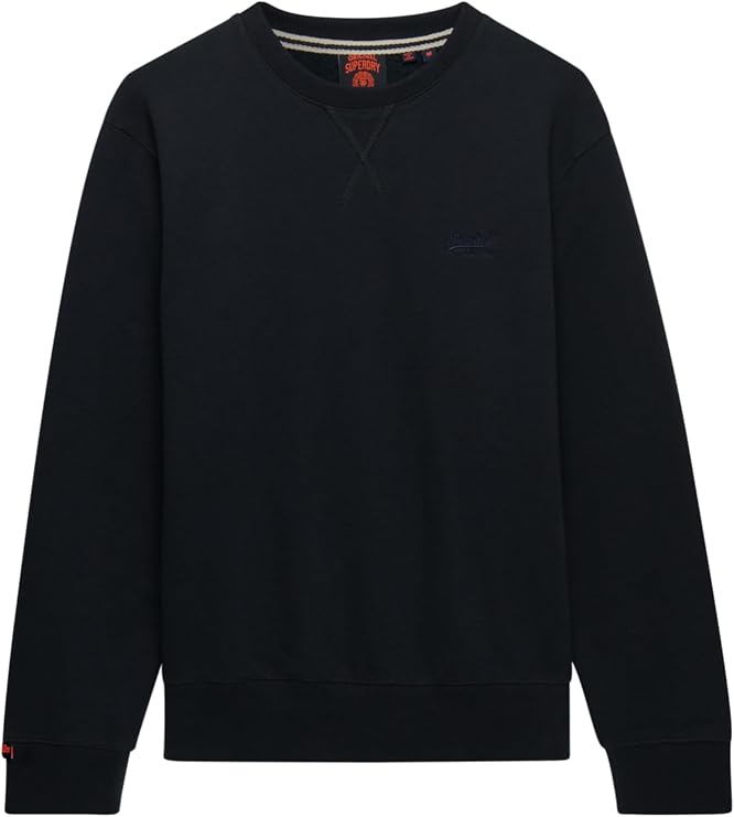 Superdry Men's Essential Logo Sweatshirt, Eclipse Navy