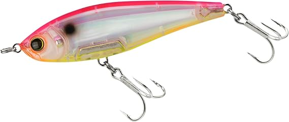 Yo-Zuri R1208-PSCL: 3D Inshore Twitchbait (Ss) 90Mm 3-1/2", Pink Silver Chartreuse