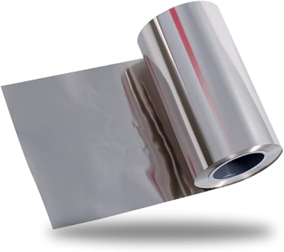 TEN-HIGH Pure Nickel Strip 100mm x 100mm x 0.01mm Pure Nickel Sheet Nickel Anode Sheet, 99.6% High Pure Nickel Plate for Scientific