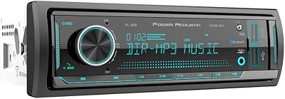 Power Acoustik PL-40B 1-DIN Bluetooth Digital Media Receiver wDual USB Ports