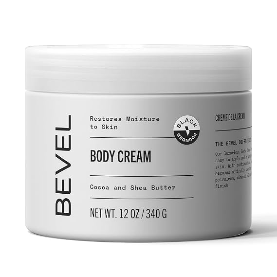 Bevel Body Cream, Luxury Body Lotion for Men, Dermatologist Tested