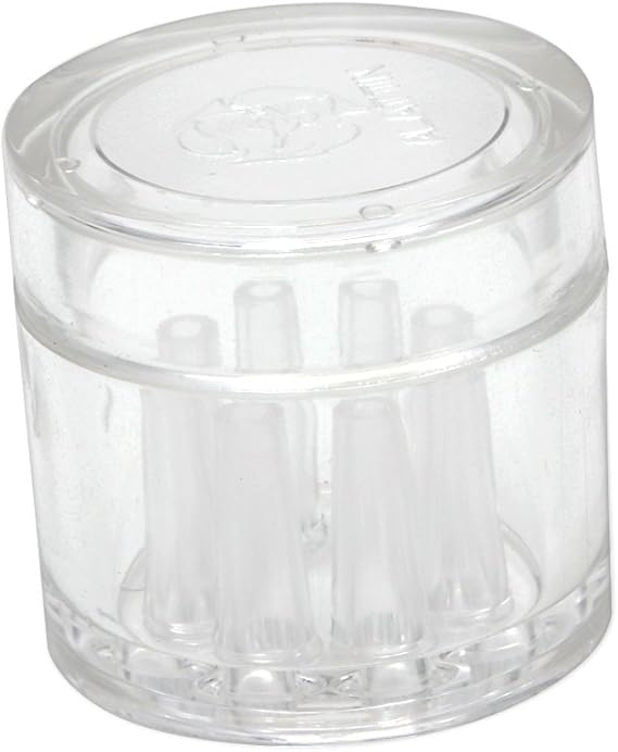 Leech-Trap for Aquarium 8 Holes Transparent Acrylic Can Planaria Leeches Catcher for Crystal Red Shrimp Tanks Heater Light Thermometers Gravel Sand Decorations Filter Fish
