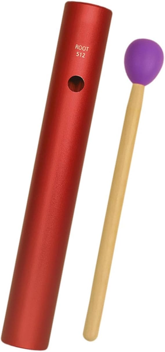 Professional Percussion Learning Tool With Mallet Fascinating Wonderful Rhythm Instrument For Kids Learning Guiro Instrument Sand Portable Music, red