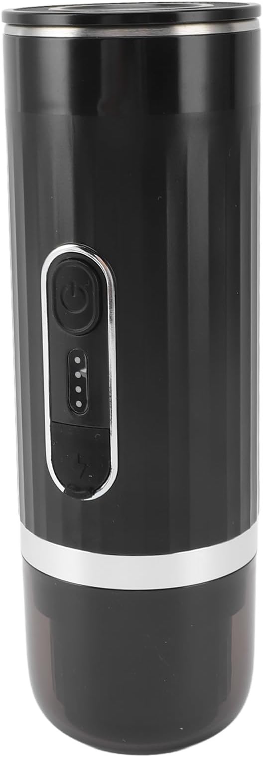 gernie Portable Coffee Machine Electric Coffee Powder Maker Electrico Electronic Coffee Maker for Capsules Car Coffee Travel Outdoor, Manual Espresso Machines, gernie08uy5x7ceo