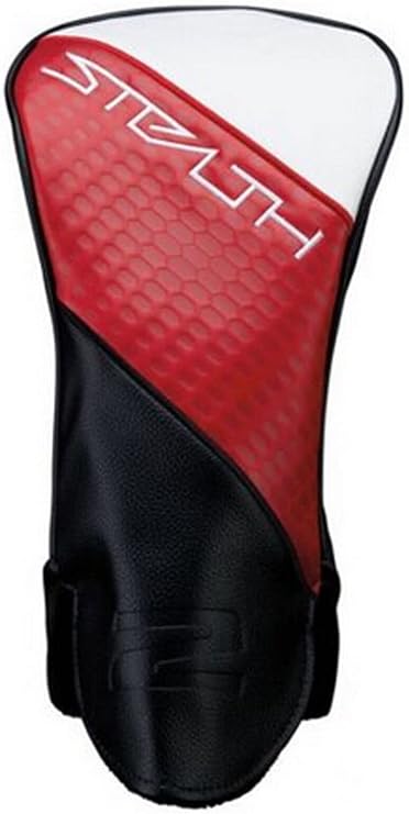 TaylorMade New 2023 Golf Stealth 2 Driver Headcover Red Black Club Head Cover