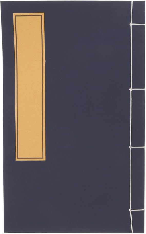 DIYEAH Chinese Calligraphy Paper Notebook Blank Writing Book for Training Rice Paper for Calligraphy 10.23 X 6.29 in Foldable Sketchbook with Slow Ink Penetration 1 Book