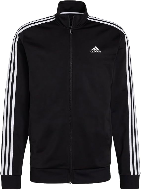 adidas Men's Essentials Warm-up 3-stripes Track Top Jacket