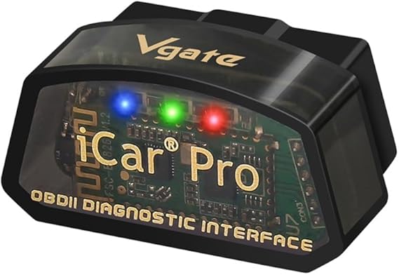 Vgate iCar Pro Bluetooth 4.0 (BLE) OBD2 OBDII Error Code Reader Car Check Engine Light with ELM327 Adapter