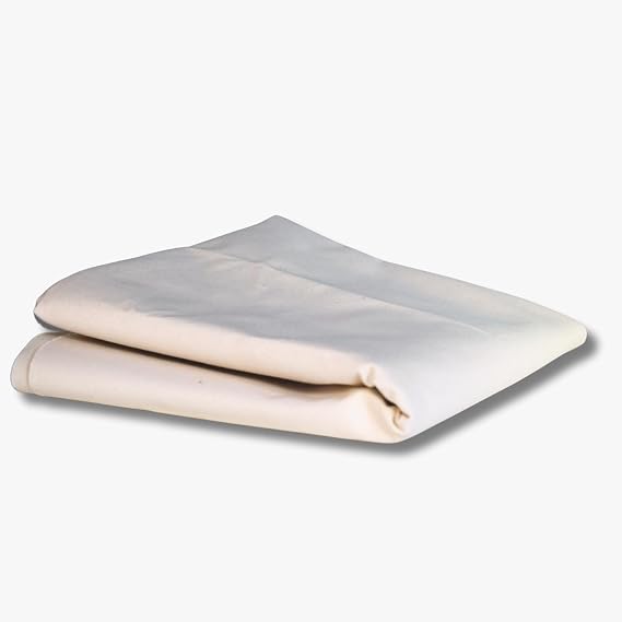 Army Duck Canvas Fabric Roll 10.10 oz Heavy-Duty Natural Cotton, 37" Wide x 50 Yards for Tents, Marine Covers, Tote Bags, Upholstery & Outdoor Projects