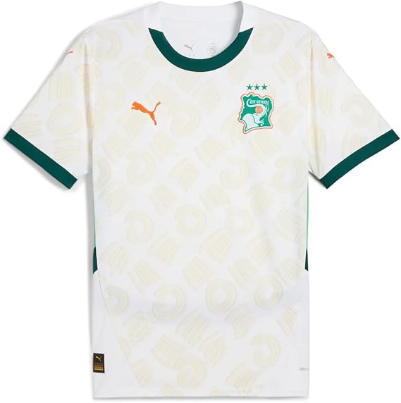 PUMA - Mens Fif Away Jersey Replica, Color White/Dark Myrtle, Size: X-Large