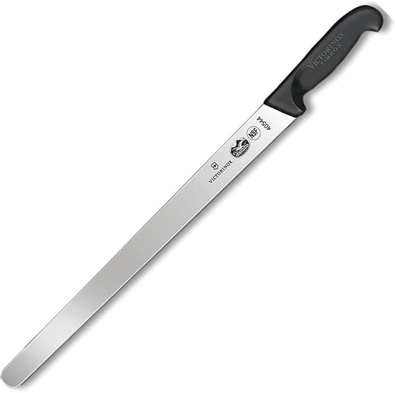 Victorinox - 5.4203.36-14 in Black Fibrox Slicer Knife