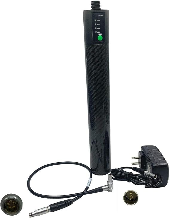 10000mAh Extensional Battery w Charger for Topcon RTK & G.P.S Carbon Poles(5 Pin)