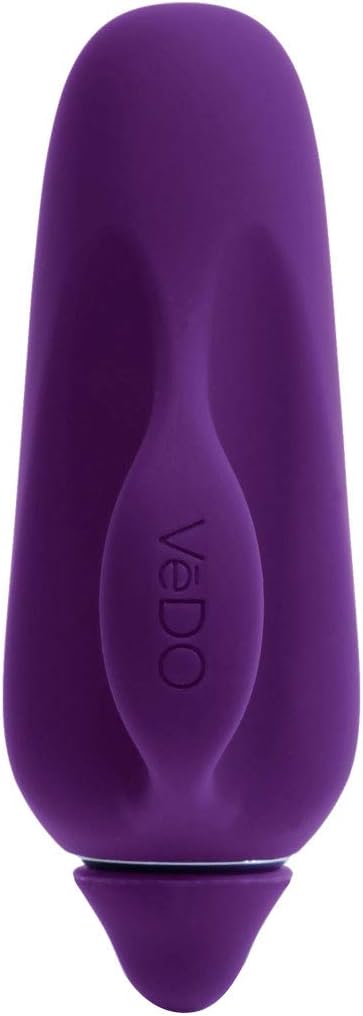 VeDO Vivi Rechargeable Handheld Finger Massager (Purple)