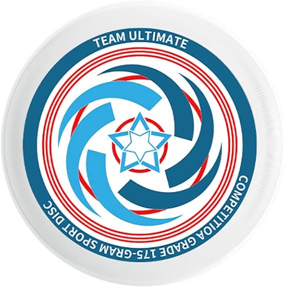 28CM Ultimate Frisbee 175G Sports Outdoor Competitive Competition Beach disc Frisbee (Rotating Star)