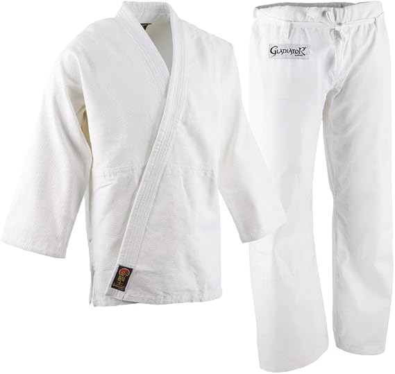ProForce Gladiator Judo Gi/Uniform - Bleached White - Size 5