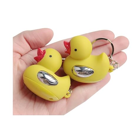 Acxico 2Pcs Electric Shock Duck Utility Gadget Gag Joke Funny Prank Trick Novelty Gift