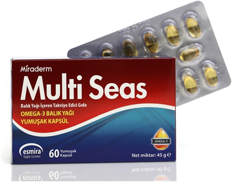 Multi Seas Omega 3 Balık Yağı 60 Kapsül