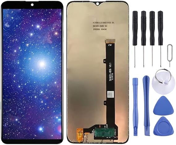 OEM LCD Screen for ZTE Blade A71 (2021) A7030 with Digitizer Full Assembly (Black)
