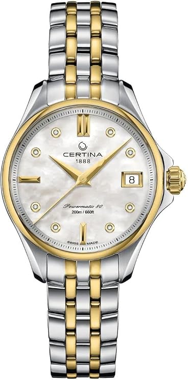 Certina, Womens, DS Action Lady, Stainless Steel, Swiss Automatic Watch, C0322072211600
