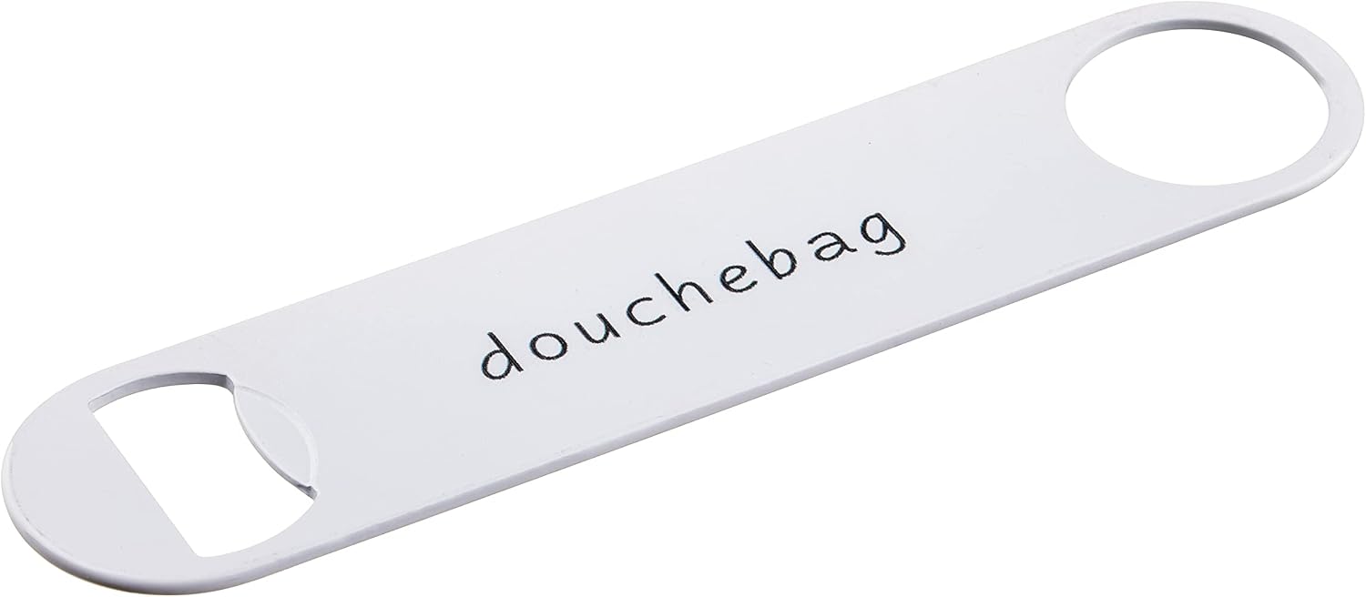 Douchebag Powder Coated Steel Bottle Opener