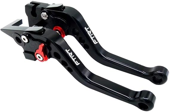 Adjustable Brake Clutch Levers Compatible with GSXR750 GSXR600 2006-2010, GSXR1000 2005-2006, GSX R600 R750 R1000,Black