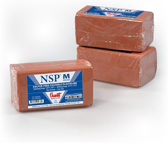 Chavant NSP Medium 2 Lb Brick - Brown